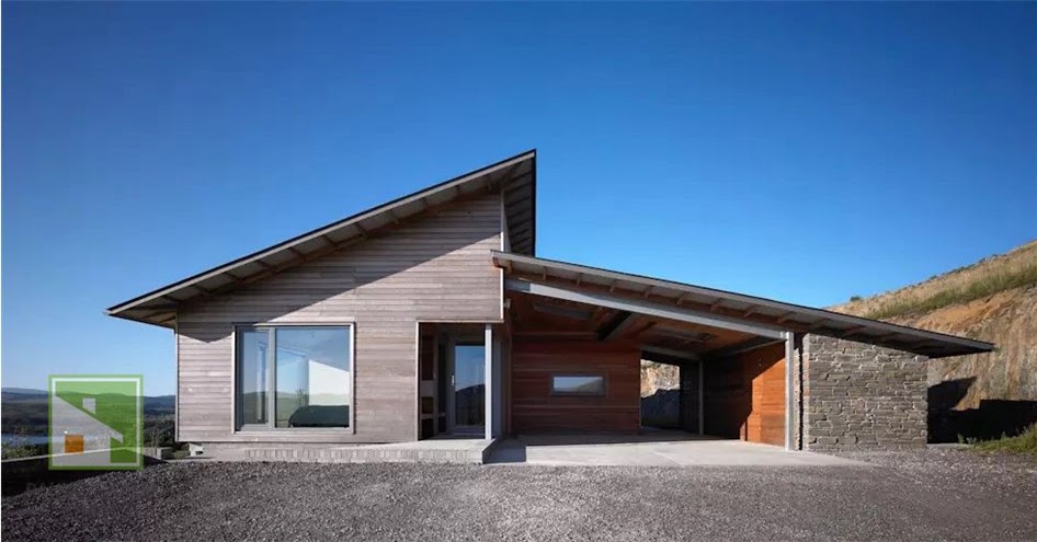 23 красивых проекта домов с односкатной крышей + видео