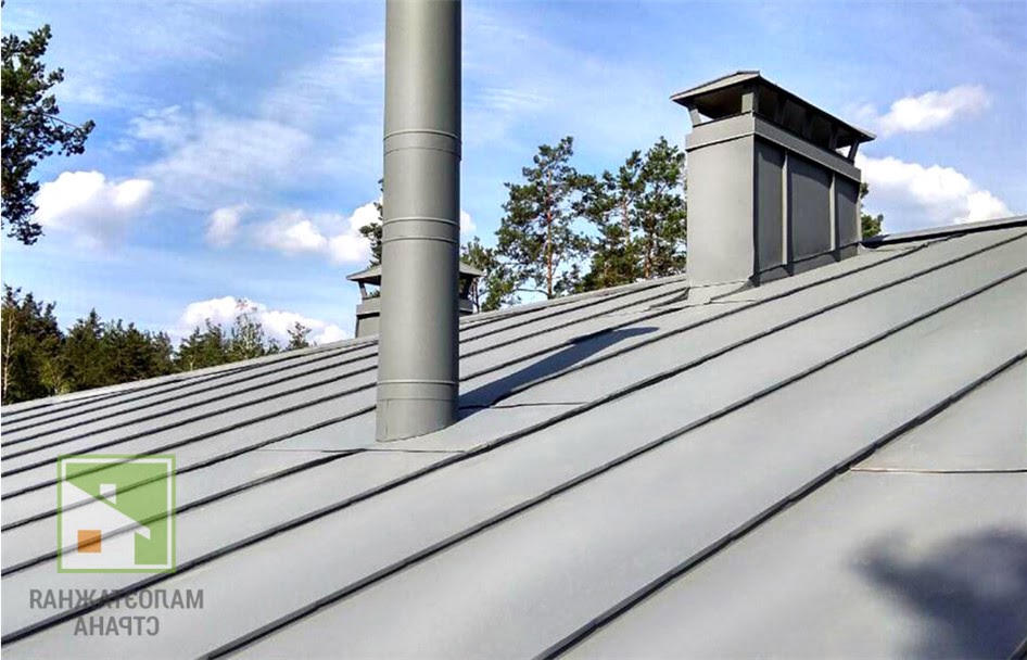 Алюминиевая крыша: новая тенденция коттеджного строительства фото