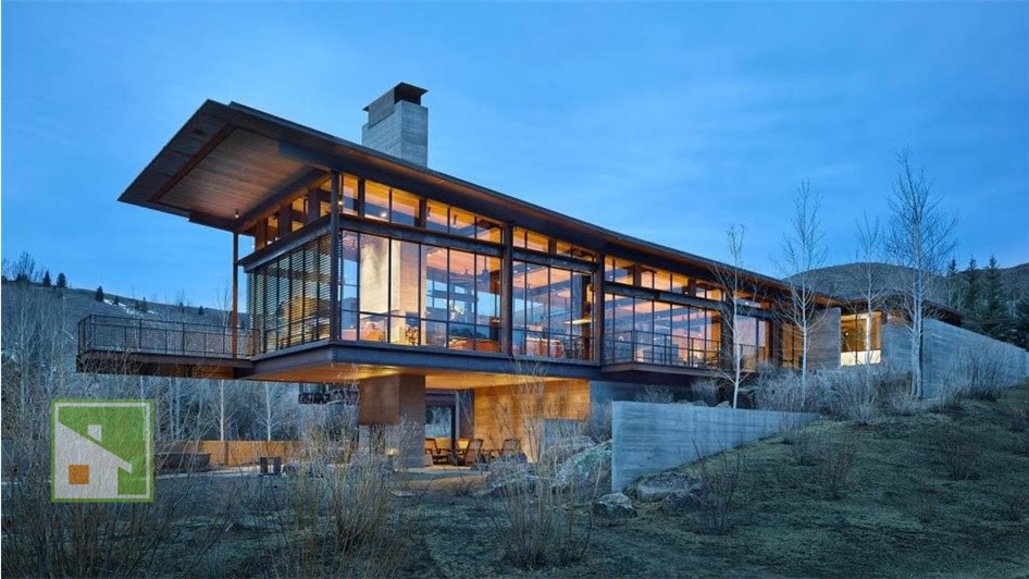 Чудо-дом из стекла и стали в Айдахо