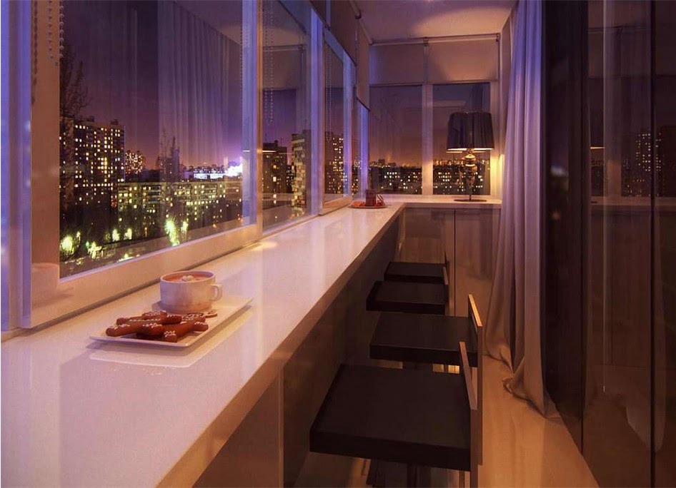 32 идеи современного оформления балкона: кабинет или зона отдыха? фото