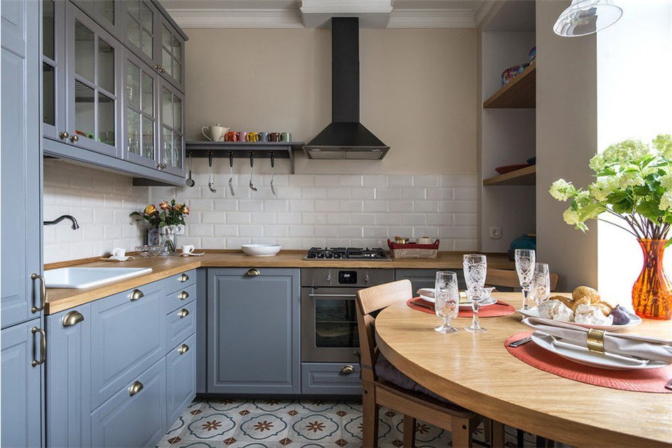 Дизайн кухни 9 кв. м: планировка, способы расширения пространства и создания красивого интерьера фото