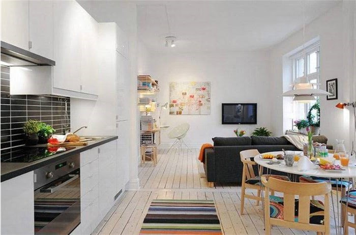 Дизайн кухни-гостиной 20 кв.м: стили, цветовое оформление и варианты отделки фото