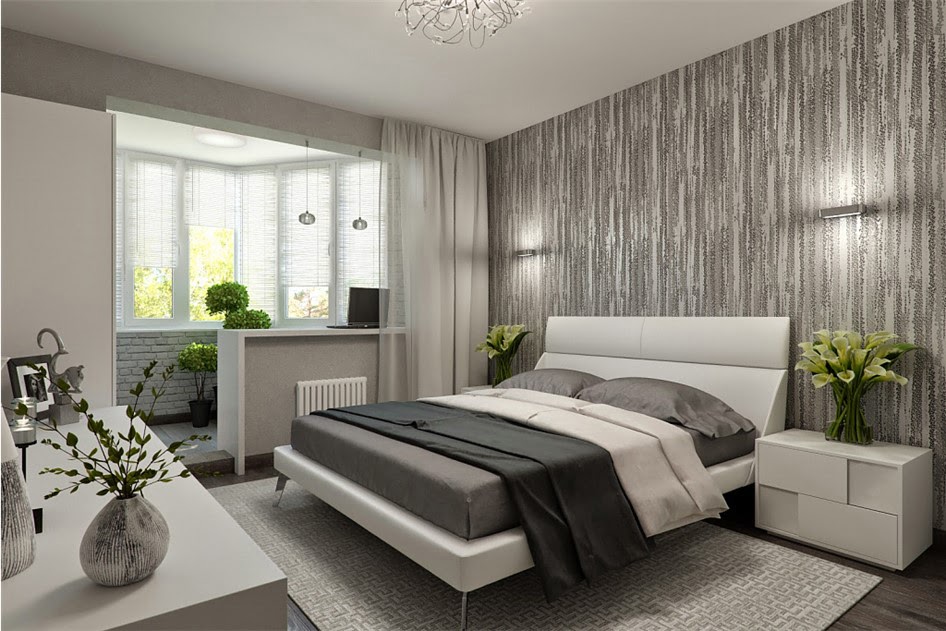 Дизайн спальни с балконом: нюансы объединения помещений фото
