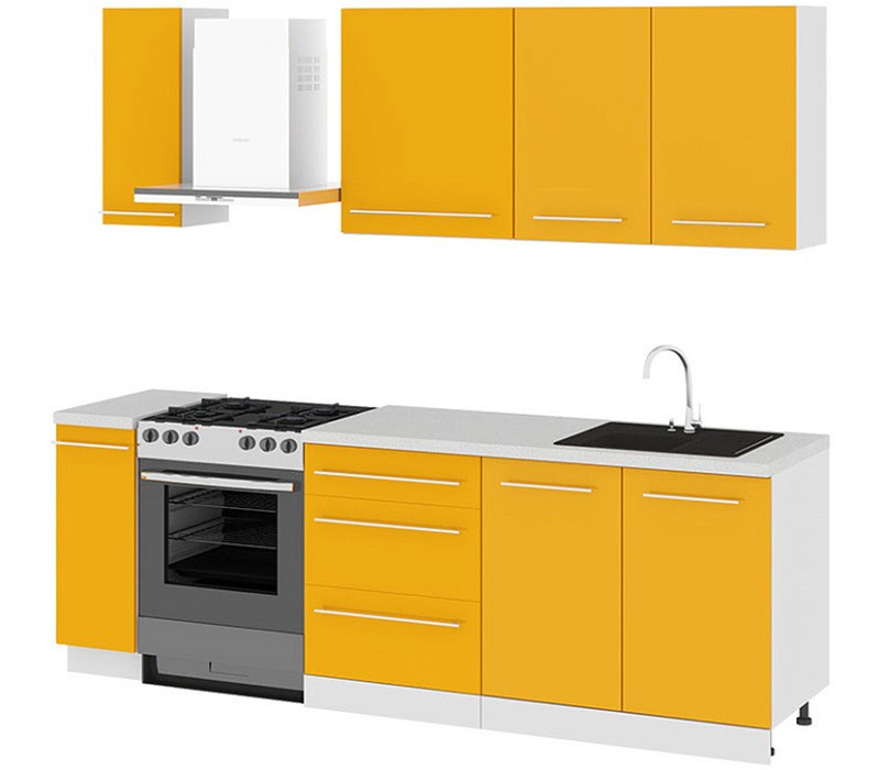 Глубина верхних шкафов кухни: от чего зависят размеры навесных модулей фото