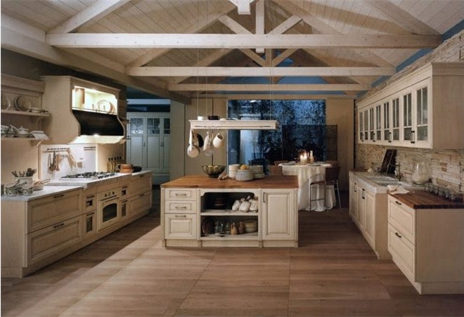 Оформление кухни в деревянном доме: 7 секретов удачного дизайна фото