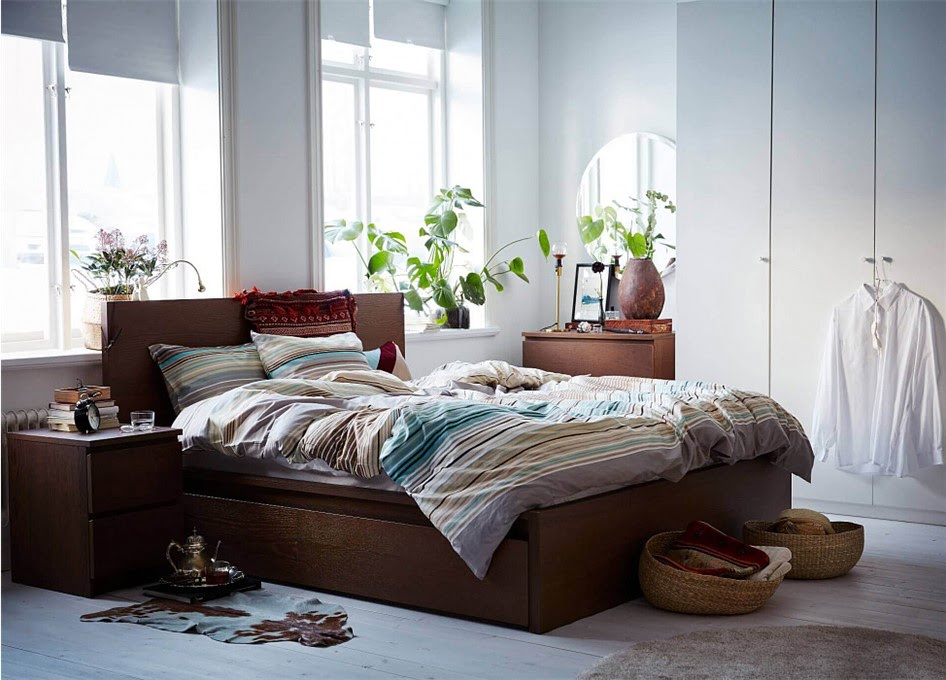Особенности мебели для спальни от «Икеа»