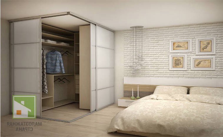 Гардеробные комнаты маленьких размеров – проектирование, варианты планировки, технические нюансы