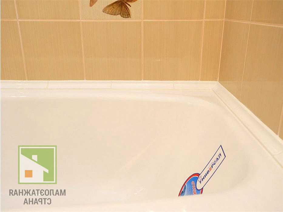 Герметизация ванны со стеной: нужные материалы фото
