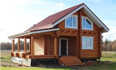 Что представляет собой дачный дом из бревна и как его построить?