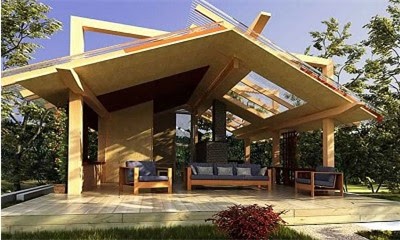 Индивидуальный дизайн двухскатной крыши: конструкция с разными скатами