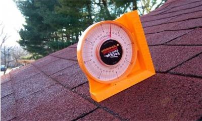 Как производится расчет угла наклона односкатной крыши?