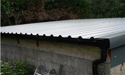 Как сделать крышу гаража из профнастила красиво и без ошибок? фото