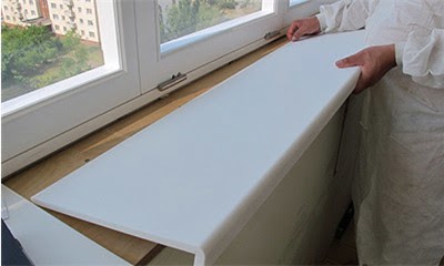 Как сделать замену подоконника окна?