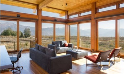 Основные характеристики панорамных деревянных окон, как правильно выбрать, советы по монтажу фото