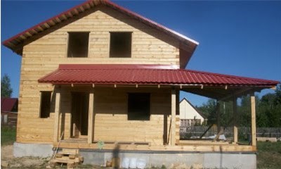 Строим дом из бруса естественной влажности  виды жилья, параметры материала, правила возведения и расходы
