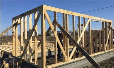 Строительство ленточного фундамента для каркасного дома