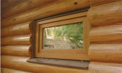 Все, что нужно знать о деревянных окнах для бани фото