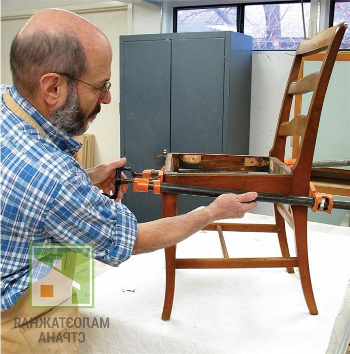 Как и чем склеить деревянный стул: самостоятельный ремонт мебели