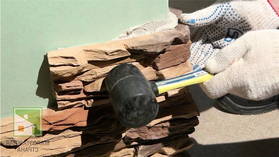 Как клеить декоративный камень из гипса, бетона и керамики на стены, что для этого необходимо использовать
