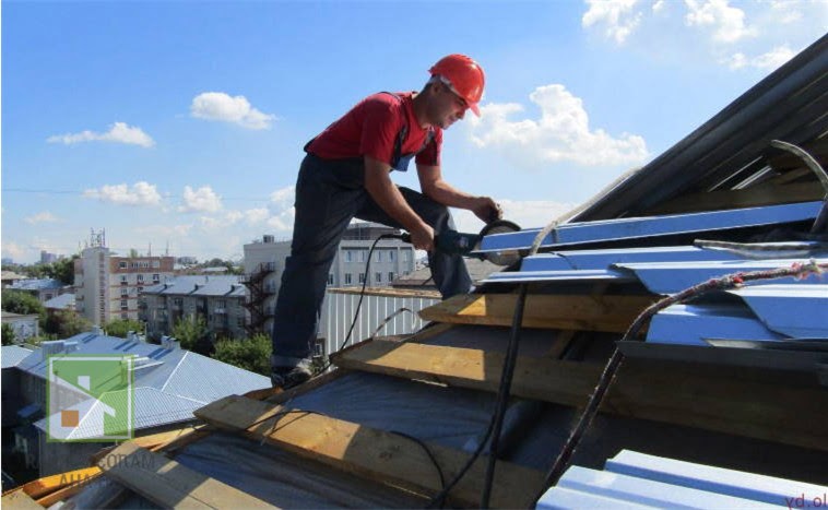 Как отремонтировать металлическую крышу и залатать трещины своими руками