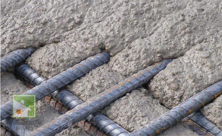 Как правильно определить толщину бетонной оболочки для каркаса из металлической арматуры