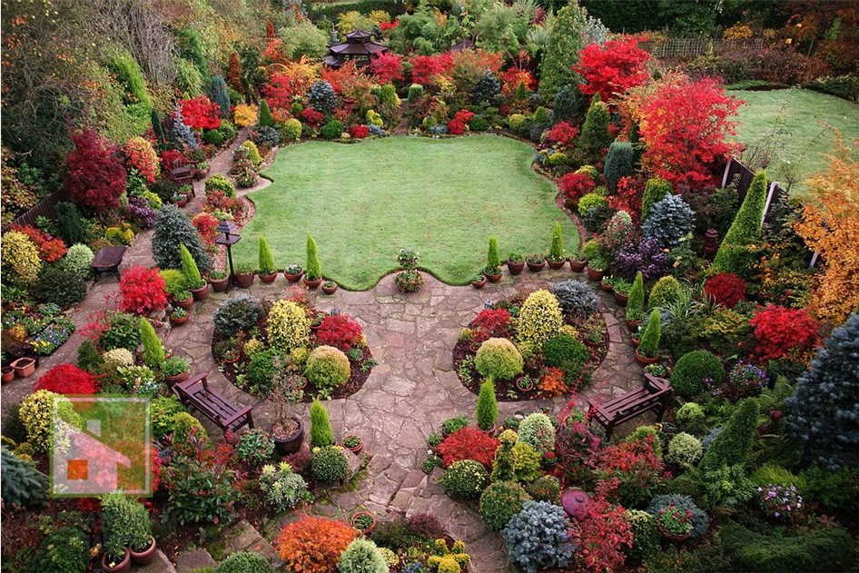 Как сделать английский сад – основные правила стиля фото