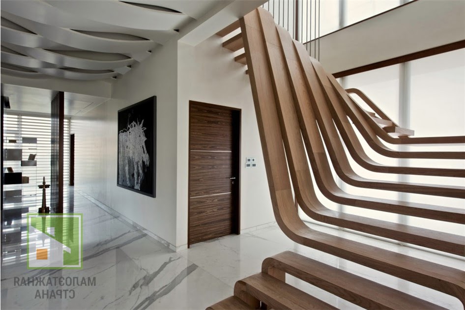 Каким может быть дизайн лестницы в частном доме фото