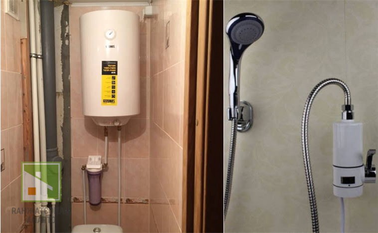 Какой водонагреватель лучше — проточный или накопительный для дома и дачи фото