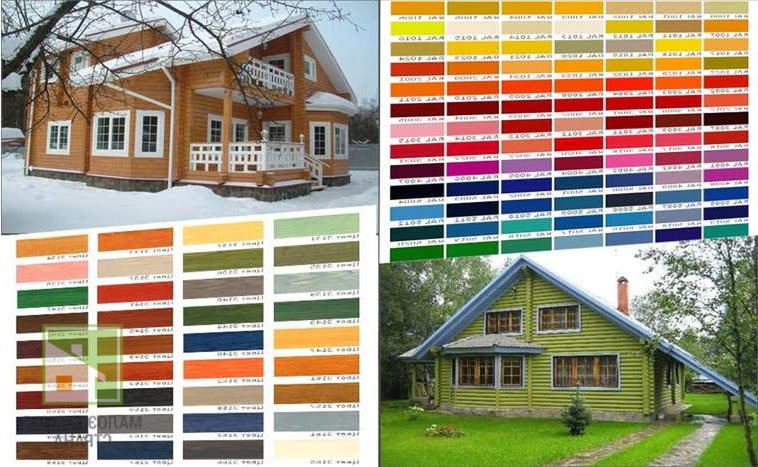 Какую выбрать краску для фасада деревянного дома – полезные советы фото
