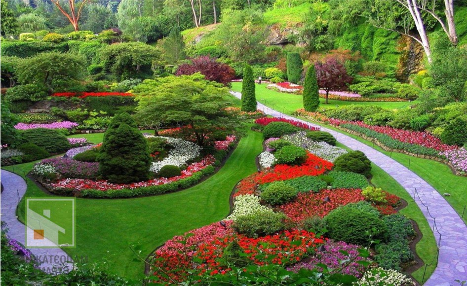 Основы ландшафтного дизайна – правила создания красивого сада фото