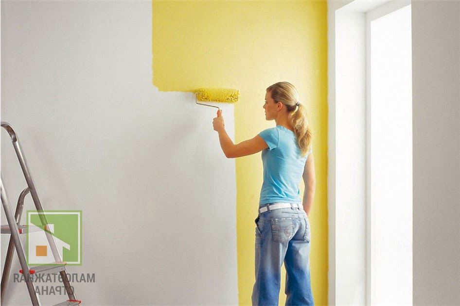 Покраска дома внутри: выбор краски, цвета и этапы проведения работ