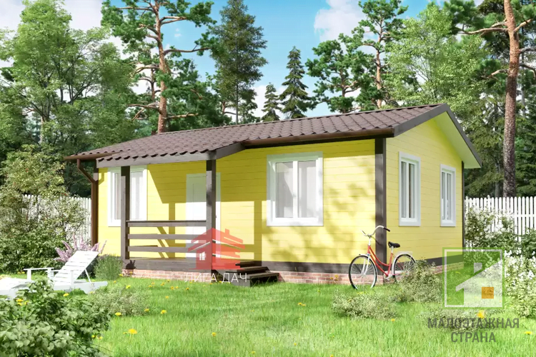 Проект дачного дома «Урал»