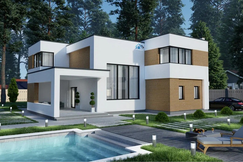 Проект дома Бавария, площадью 260 м²