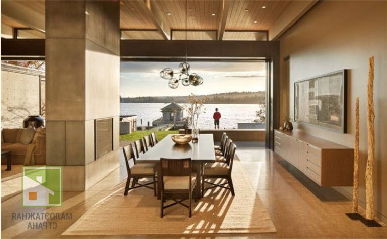 Современный дом-студия на берегу залива Union Bay – идеальное сочетание классики и модерна