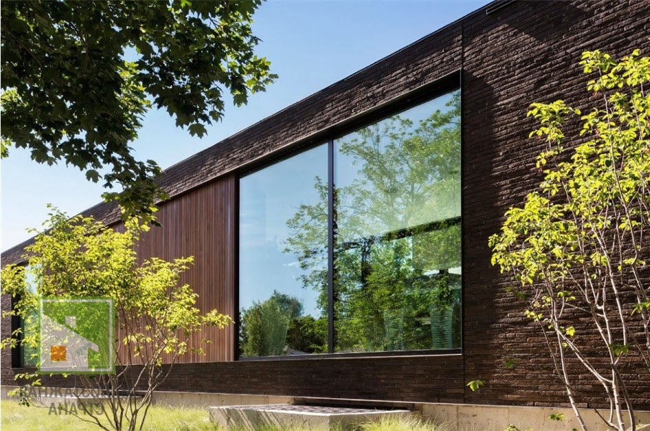 Современный кирпичный дом – проект для исторического района Денвера от архитекторов из Studio B
