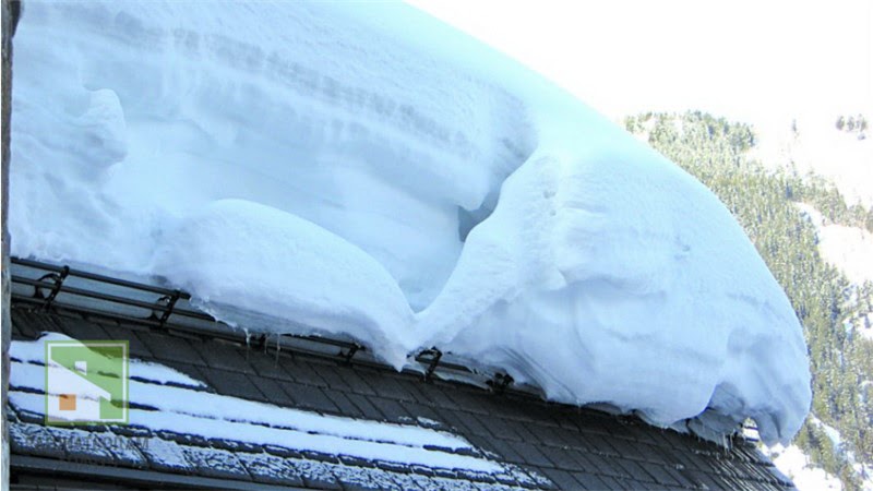 Стоимость работ по монтажу снегозадержателей на крыше фото