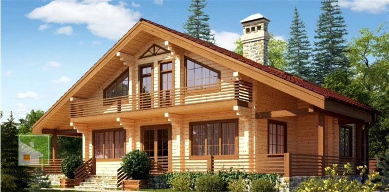Строительство домов из профилированного бруса: проекты, цены и особенности конструкций