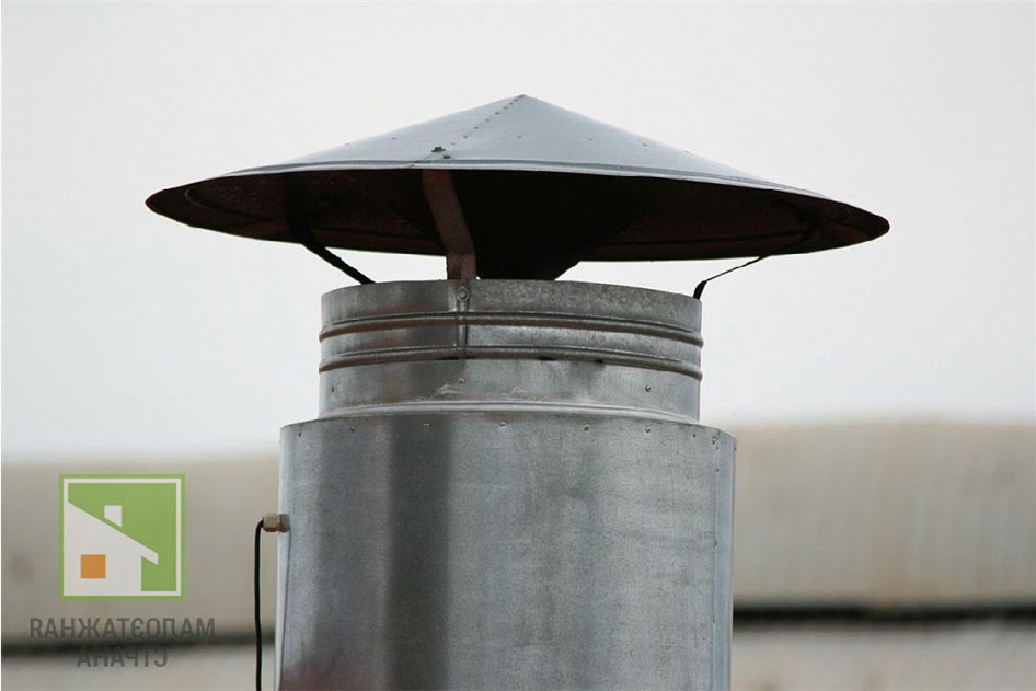 Виды зонтиков на дымоход, устройство и задача фото