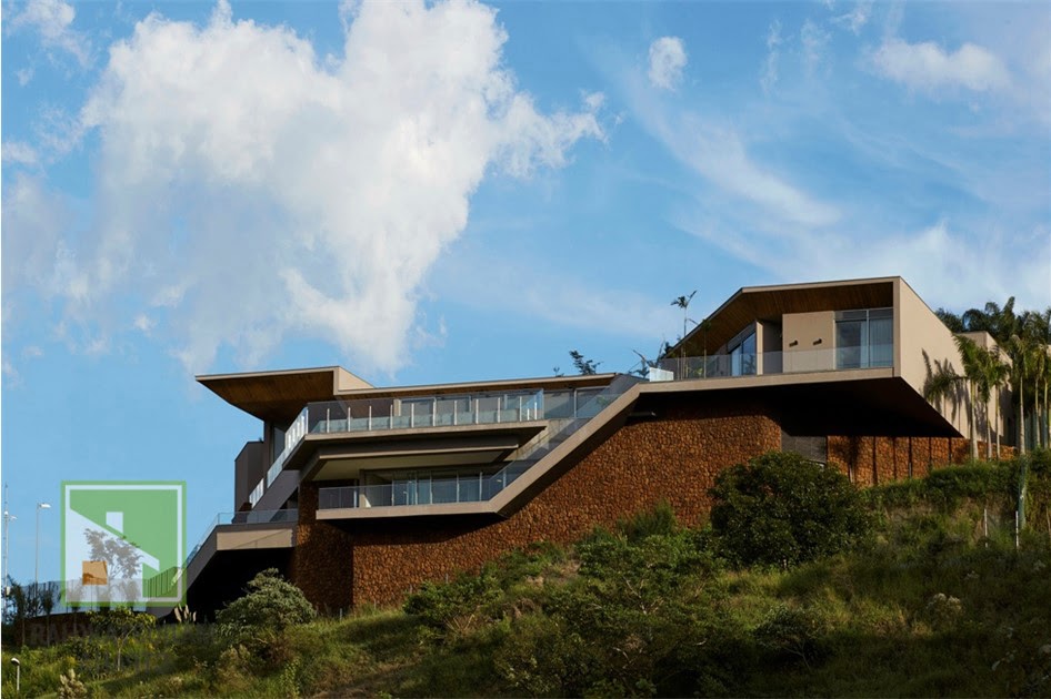 Загородный дом на вершине горы – проект студии Anastasia Arquitetos
