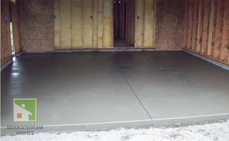Заливка пола бетоном в частном доме: технология работ, конструкция пирога фото