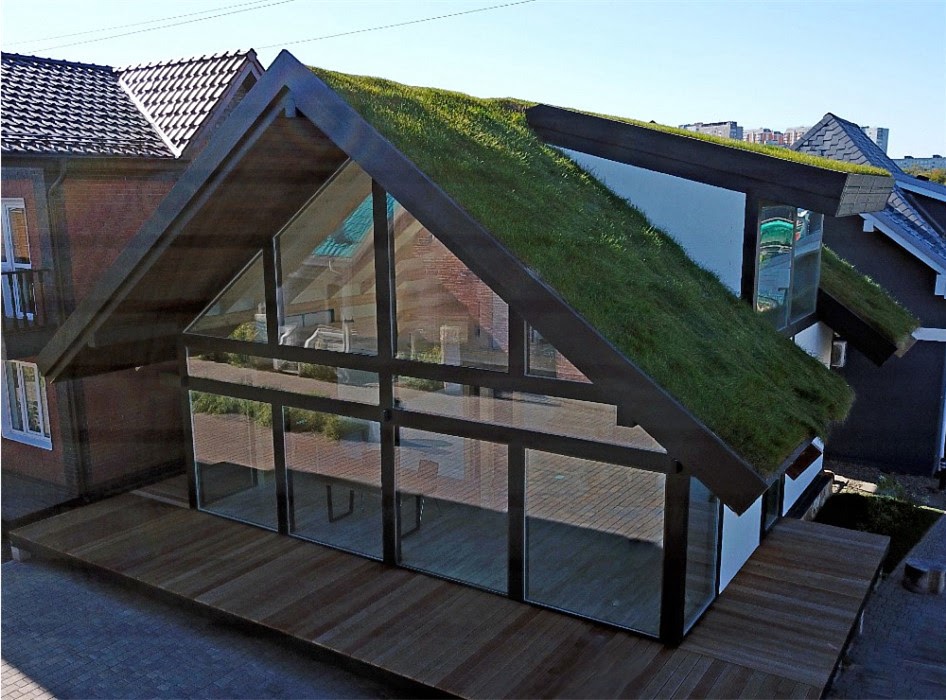 «Зеленая» крыша – новый тренд в строительстве